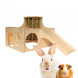 Velký drevený domček s...