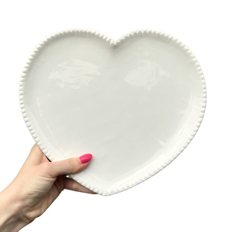 keramicky talir srdce