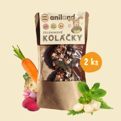 zeleninove kolacky pamlsky pro hlodavce